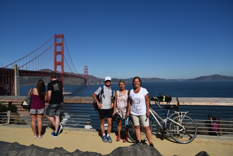 Sportlich in San Francisco